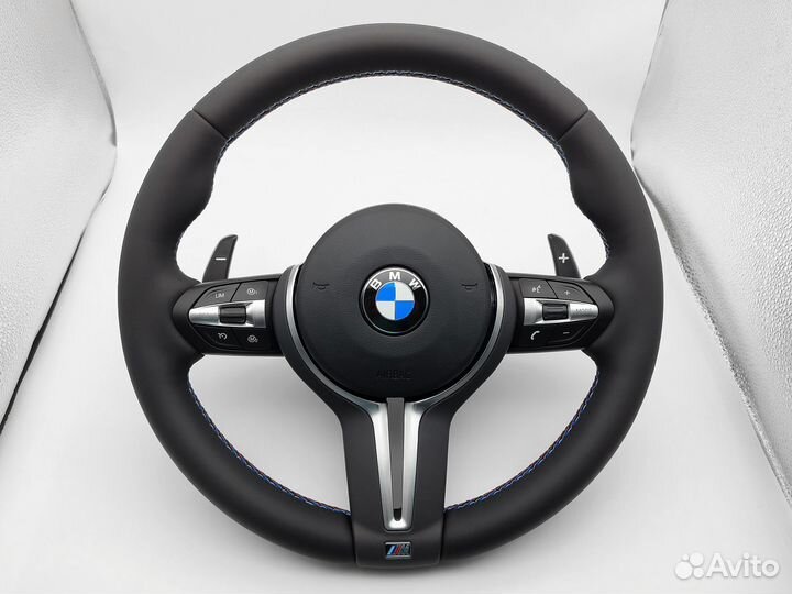 М Руль для BMW F10 F15 с оригинальной подушкой