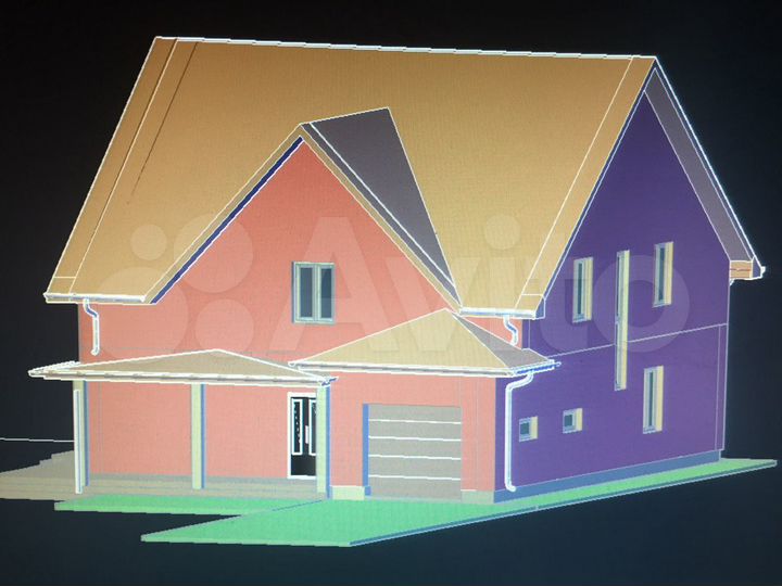 Коттедж 264 м² на участке 7 сот.