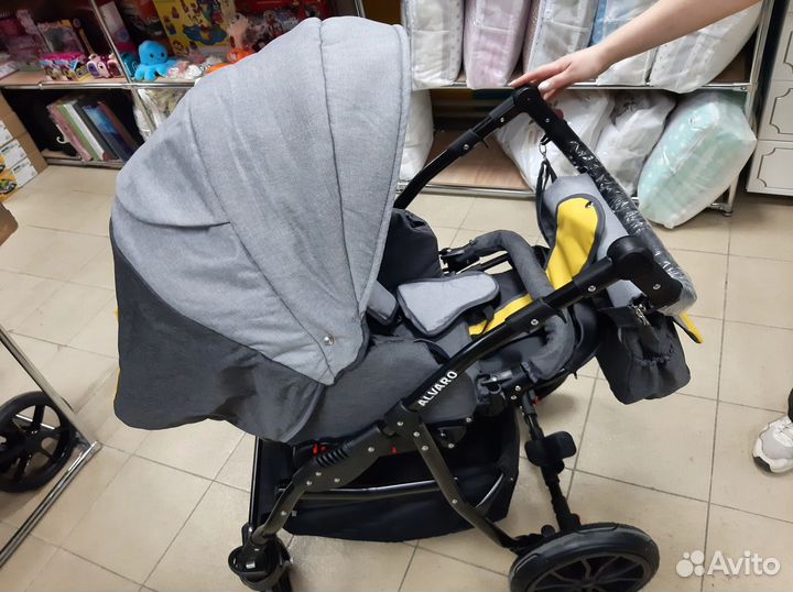 Коляска 2 в 1 alis alvaro