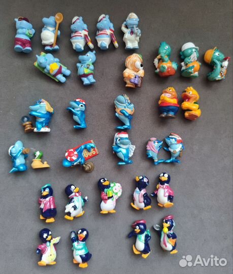 Игрушки из киндера 90х