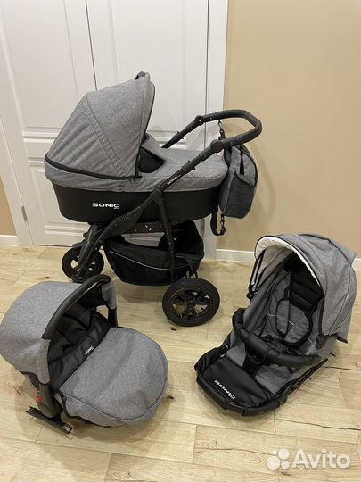Коляска verdi sonic plus 3 в 1