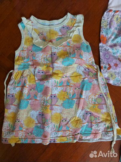 Вещи пакетом на девочку 98-104