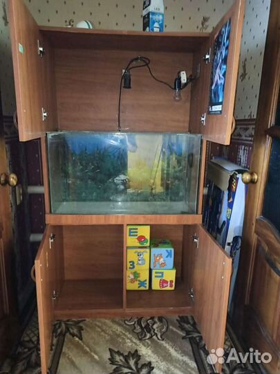 Аквариум со шкафом