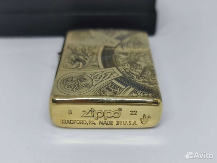 Зажигалка zippo armor апокалипсис