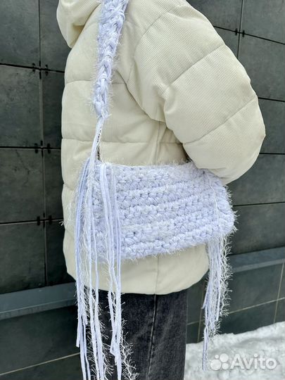 Сумка вязаная travka