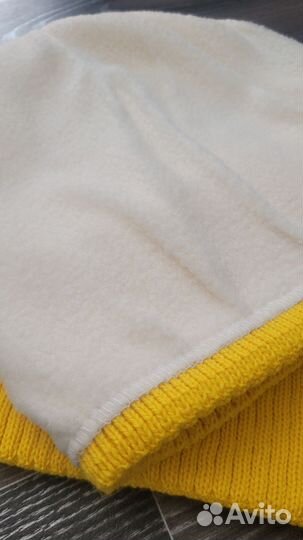 Шапка со снудом на флисе