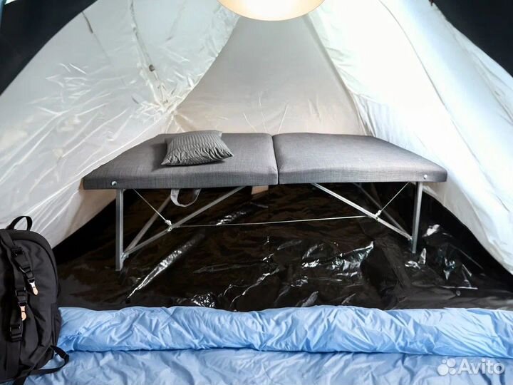 Раскладушка складная туристическая для рыбалки