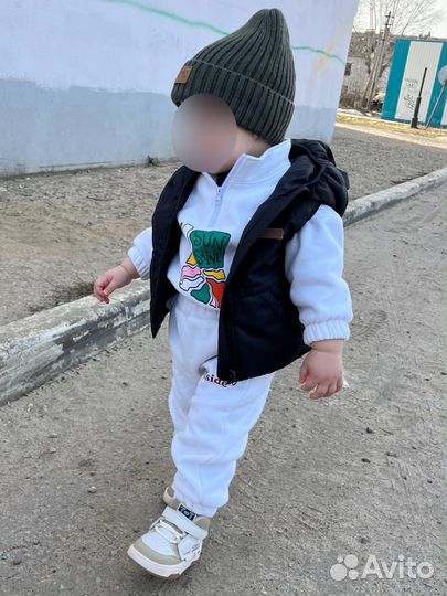 Ботинки утепленные демисезон 22