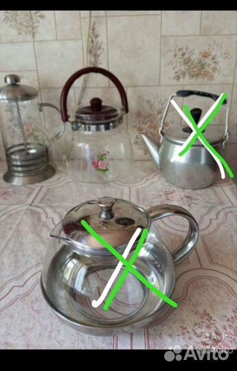 Чайники заварочные и френч-пресс