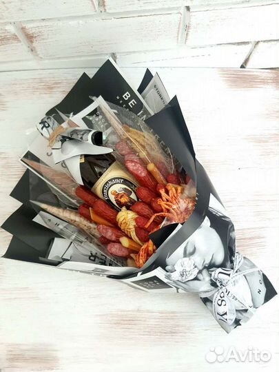 Мужской букет из колбасы 