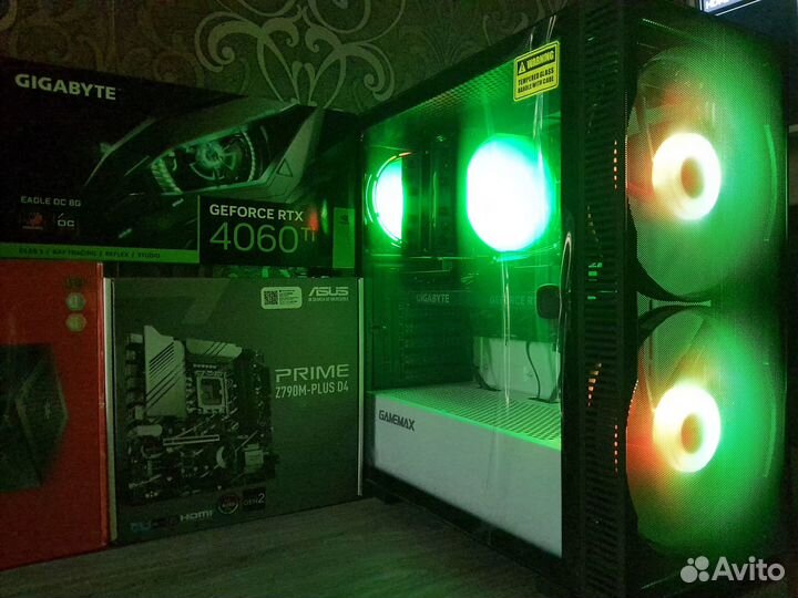 Мощный пк RTX4060Ti Eagle 3X+Core i5-12600KF/Z790