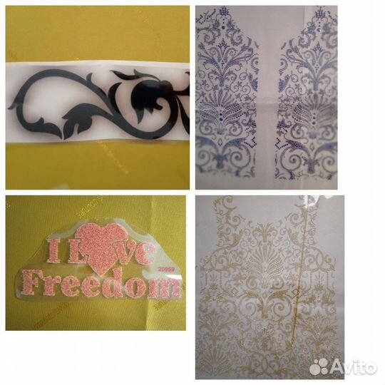 Термоаппликации стразы Versace