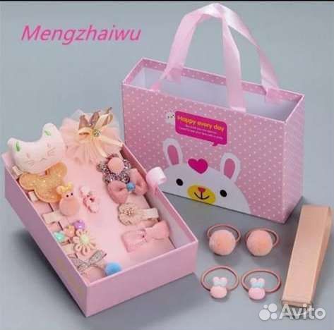 Набор заколок и резинок