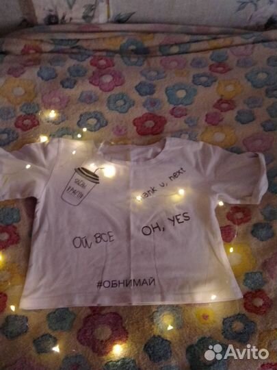 Футболка летняя короткая