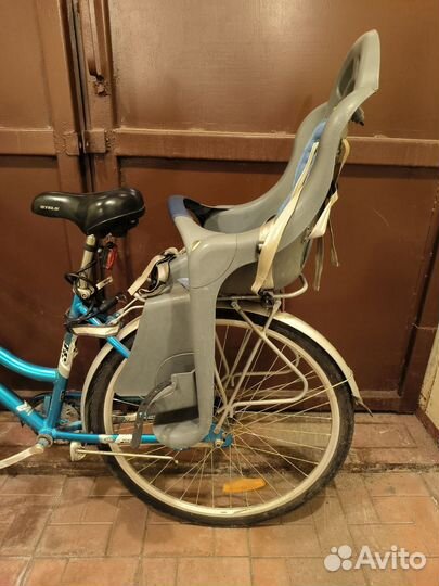 Детское велокресло на багажник