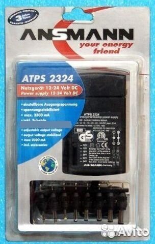 Блок питания для ноутбуков Ansmann atps 2324 Новый