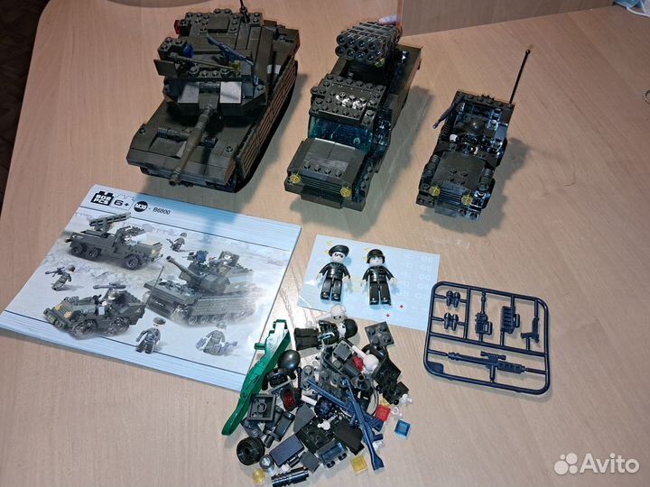 Конструктор Sluban Полевые учения M38-B6800 602 эл