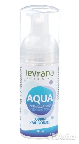 Пенка для умывания Aqua с гиалуроновой кислотой Л