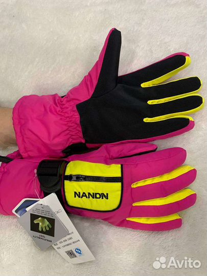 Перчатки горнолыжные новые разные