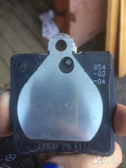 Колодки тормозные задние mercedes W202/W203 и тд