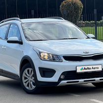 Kia Rio X-Line 1.4 AT, 2018, 140 000 км, с пробегом, цена 1 280 000 руб.