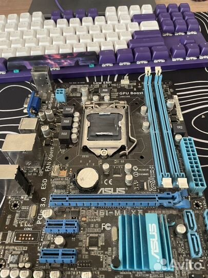 Материнская плата asus p8h61 m lx3