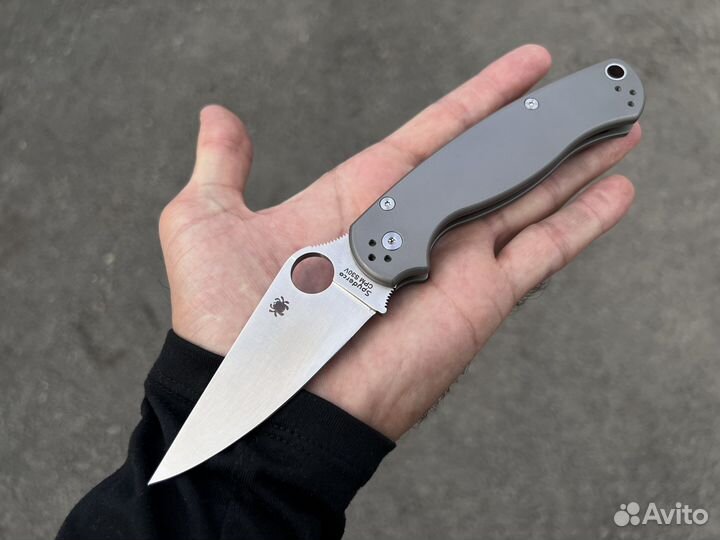 Нож Spyderco paramilitary 2 Титан