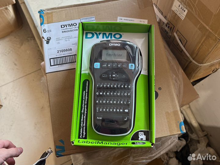 Ручной принтер Dymo для наклеек