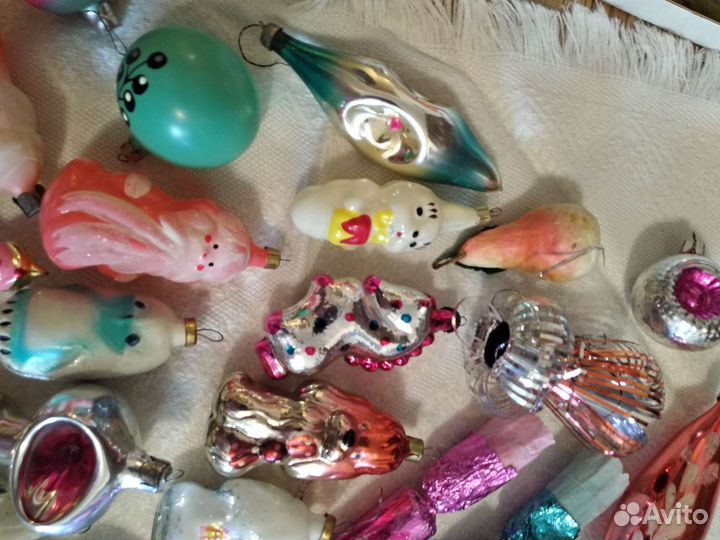 Елочные игрушки СССР