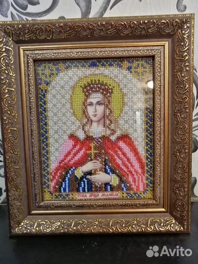 Иконы вышитые бисером