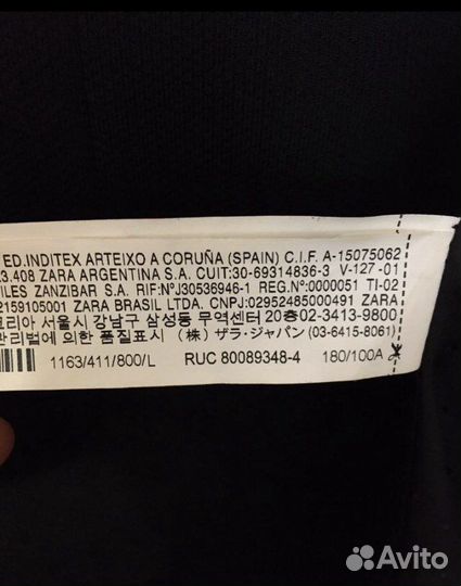 Пиджак zara новый
