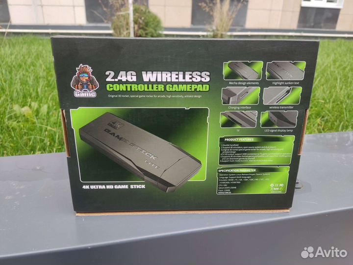 Приставка game stick 64gb. 10000игр sega,dendi,ps1