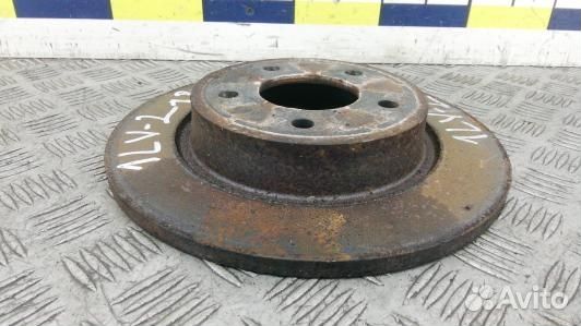 Диск тормозной задний mazda 3 2 (1LV02LR02)