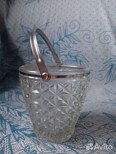 Ваза для конфет ссср. Салатники хрустальники