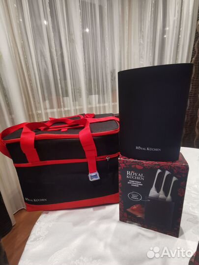 Набор Royal kuchen:подставка для ножей+нож раздел