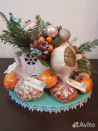 Подарочные боксы. Орехи, сухофрукты