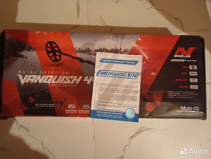 Металлоискатель minelab vanquish 440