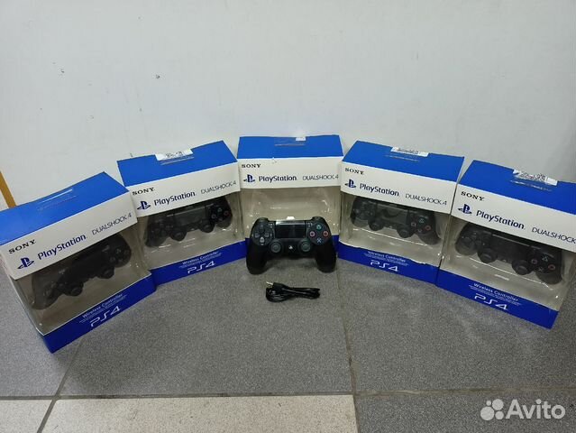 Геймпад PlayStation DualShock 4 v2 Black новый