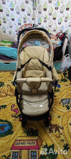 Продам коляску 2 в 1 Glory Amelia, цвет: бежевый