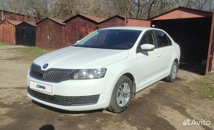 Skoda Rapid 1.6 МТ, 2018, 97 000 км