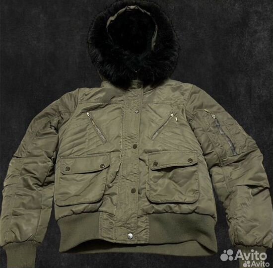 Куртка с мехом alaska jaded london type