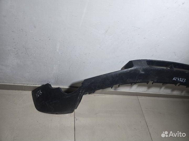 Спойлер бампера audi Q7 4L Передний