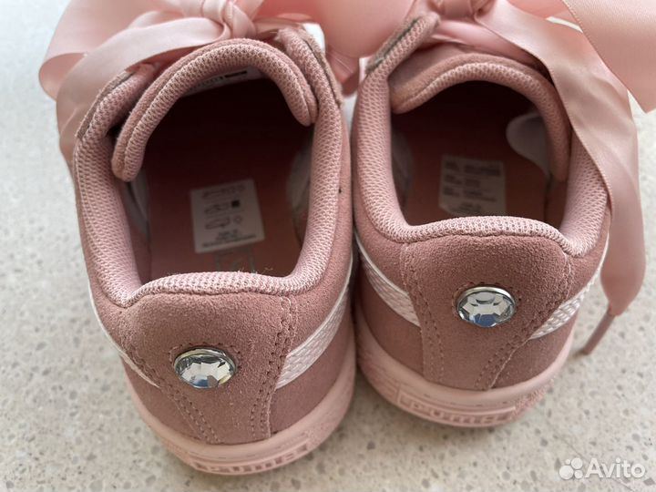 Кроссовки детские новые Puma Suede Heart Jewel