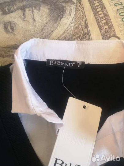 Рубашка с жилеткой