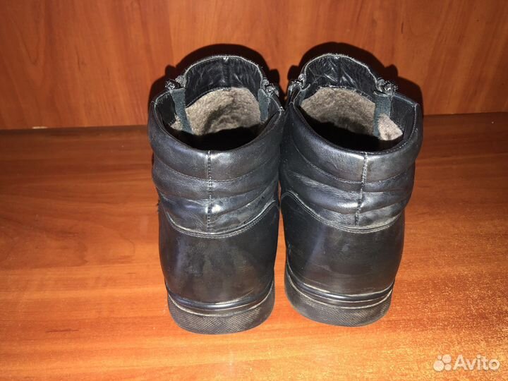 Полусапоги мужские утеплённые 44 размер