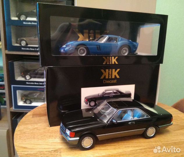 Модели фирмы K&K scale, 1/18