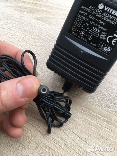 Блок питания 12в 0,8А vitek