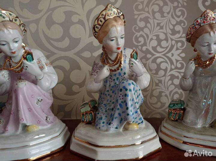 Фарфор ссср. Статуэтки