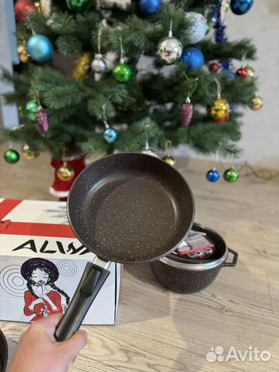 Alwa Набор посуды сковородка кастрюля
