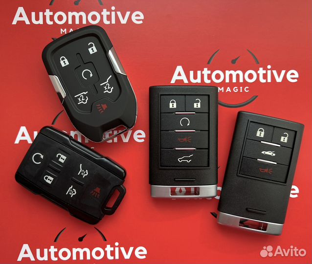 Ключ зажигания Chevrolet с программированием